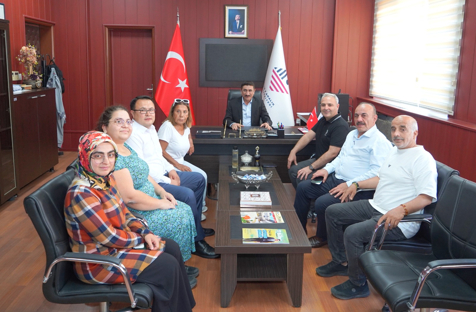 Rektörümüz Fakültemizi Ziyaret Etti